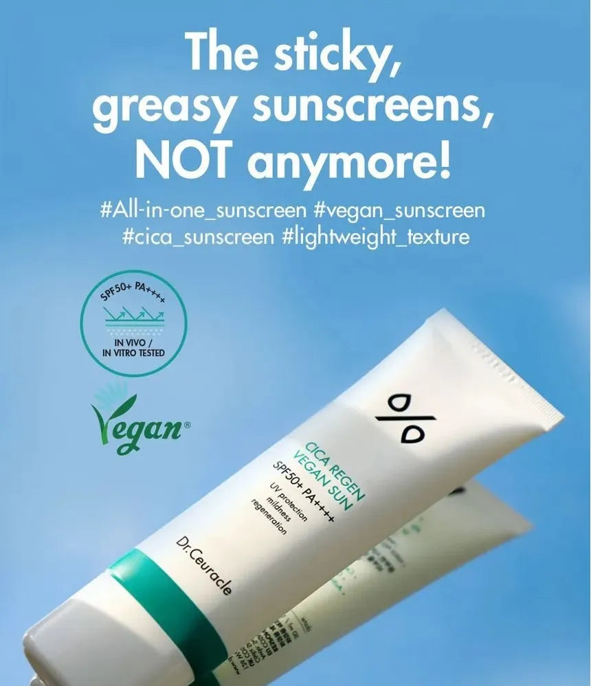 🎁 Dr. Ceuracle Cica Regen Vegan Sun (100% off)